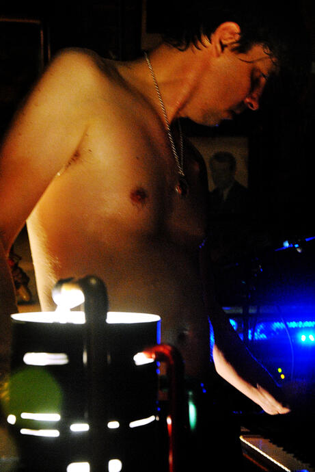 Quintron [&amp; Miss Pussycat] at Little Kings, Athens, Georgia, 16 Nov. 2013