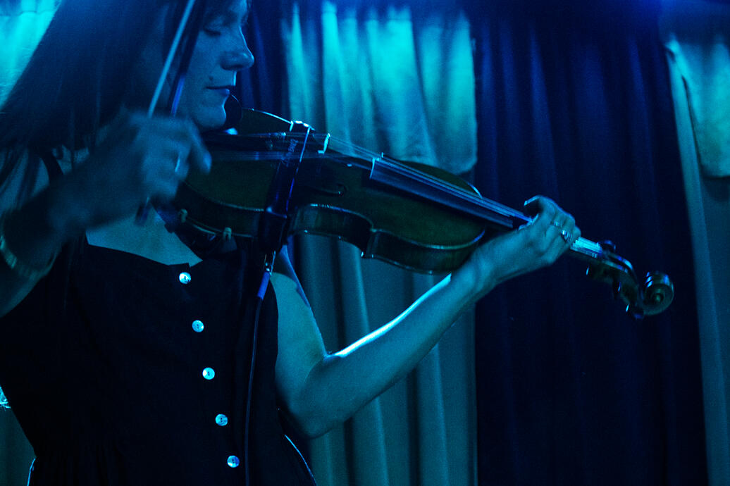 A Hawk and a Hacksaw at Flicker, Athens, Georgia, 28 June 2024 (Dhana Jeera album release)