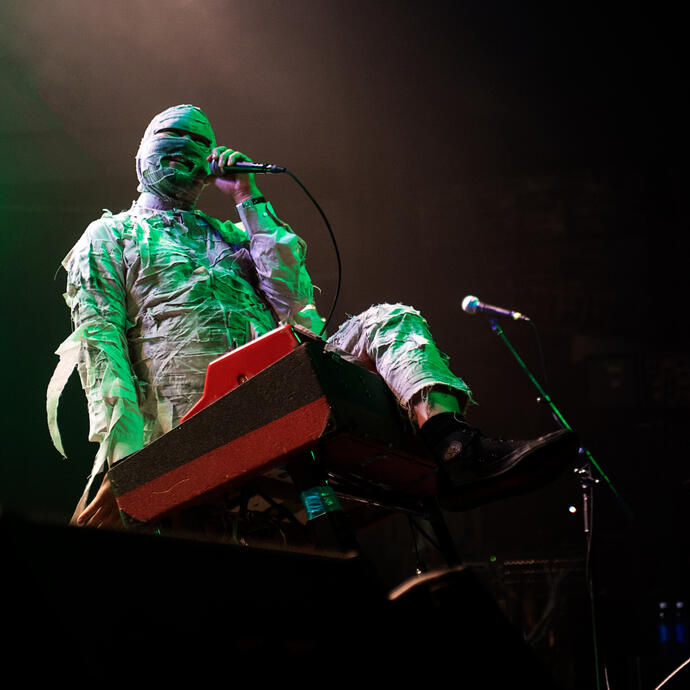 The Mummies at the Georgia Theatre, Athens, Georgia, 11 Aug. 2018 (Popfest)