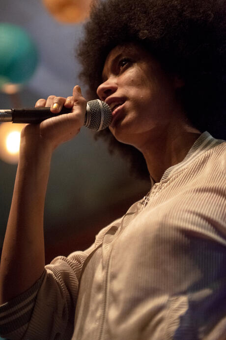 Linqua Franqa at Little Kings, Athens, Georgia, 24 Feb. 2018 (Model Minority LP Release)