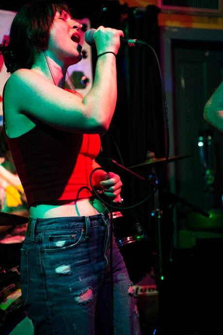 Gauche at the World Famous, Athens, Georgia, 28 July 2019