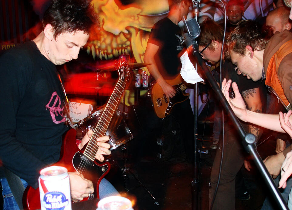 American Cheeseburger at Repent, Athens, Georgia, 7 Apr. 2007