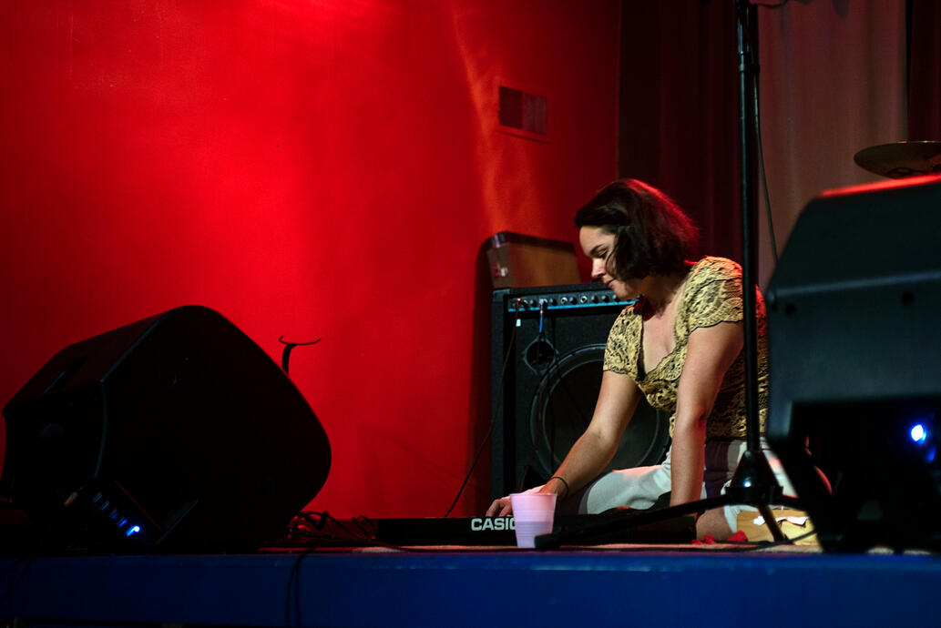 Ariel Ackerly at Flicker, Athens, Georgia, 12 Apr. 2019