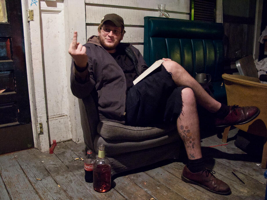 David, Spillage Home for Wayward Youth, Athens, Georgia, 14 Oct. 2009