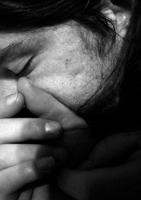 Colby sleeping, Spillage Home for Wayward Youth, Athens, Georgia, 4 Nov. 2007