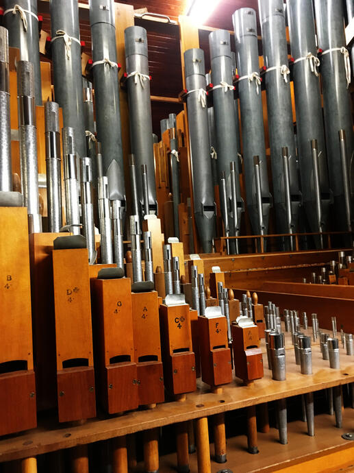 The Wanamaker Grand Court Organ at Macy&#39;s, Philadelphia, Pennsylvania, 15 Dec. 2017
